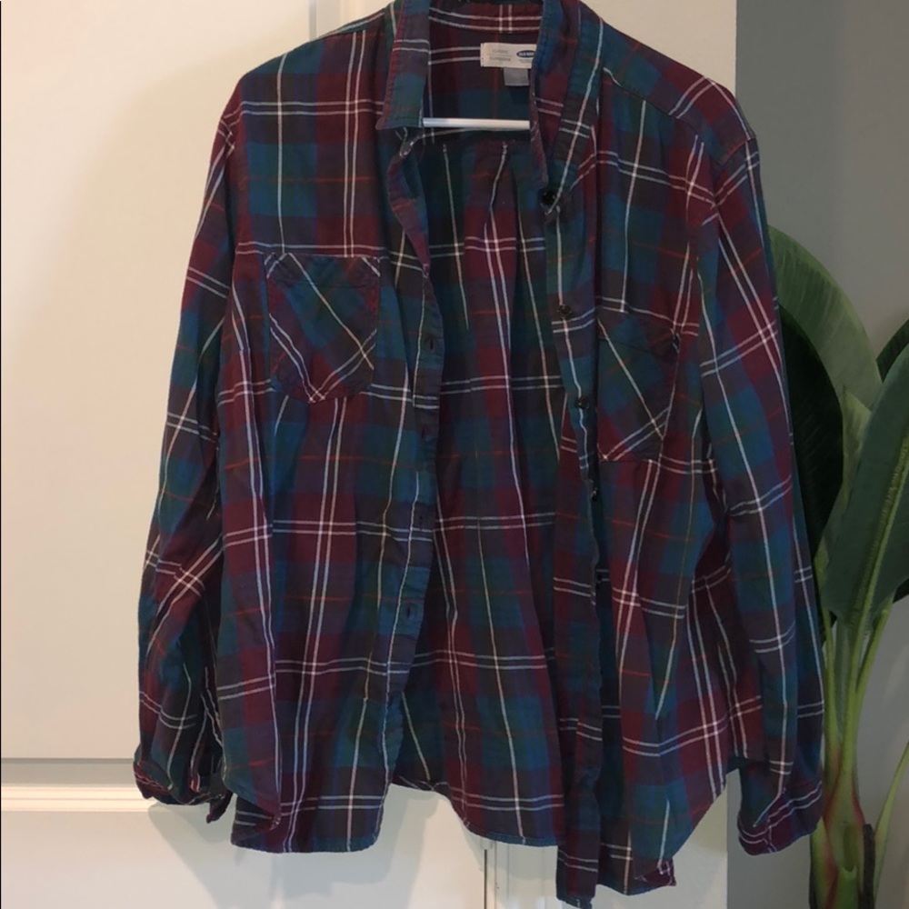 Oversized flannel